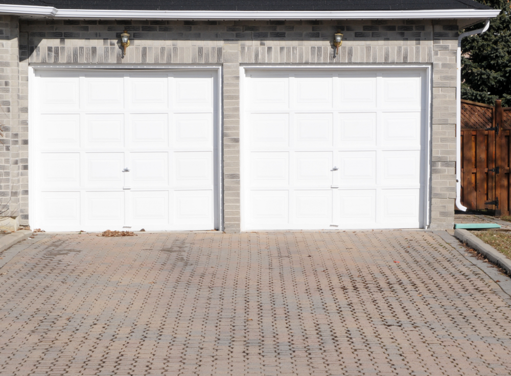 double porte de garage